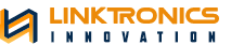 Linktronics Innovation Brand Logo (Blue & Orange) | Linktronics