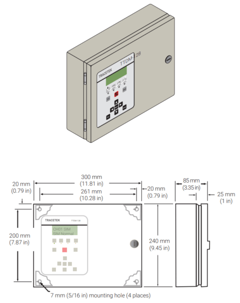 TTDM-128 Leak Detection System Panel